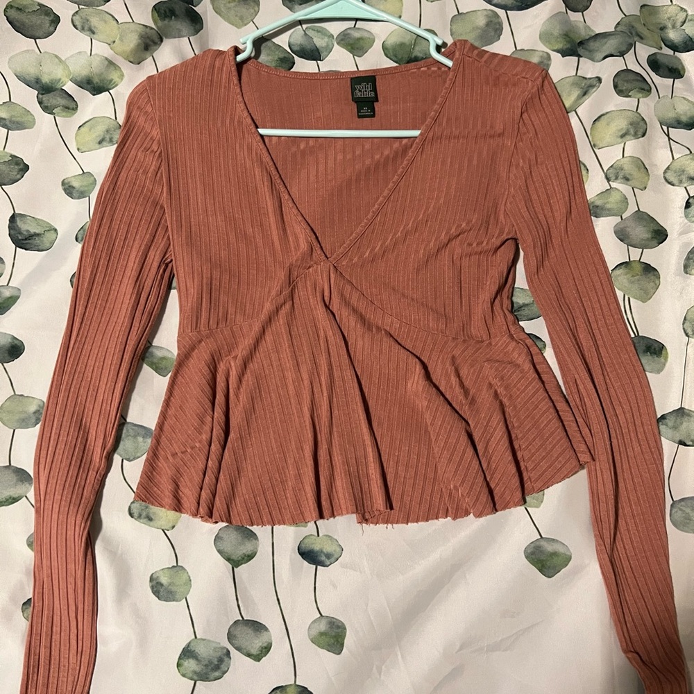 Brand is Wild fable, flowy long sleeve